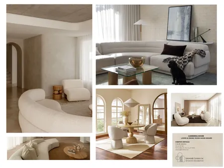 Chloe - Living & Dining Room Mood Board Interior Design Mood Board by SamarSh on Style Sourcebook