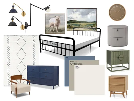 Bedroom 4 Interior Design Mood Board by KMegs75 on Style Sourcebook