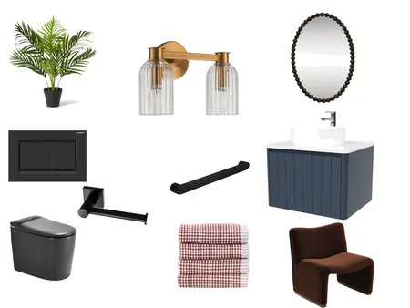 Powder room Interior Design Mood Board by Nobs