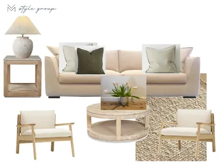 Shirley Ave, Sitting Area REVISED 2 Interior Design Mood Board by The VM Style Group on Style Sourcebook