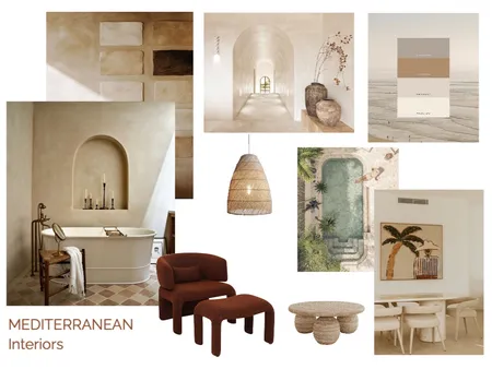 Mediterranean Interiors Interior Design Mood Board by Lishawke on Style Sourcebook