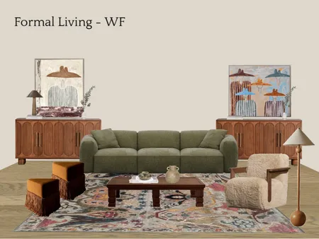 Formal Living - WF - rug2 Interior Design Mood Board by Kesha Bull Design on Style Sourcebook