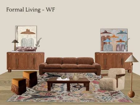 Formal Living - WF - rug4 Interior Design Mood Board by Kesha Bull Design on Style Sourcebook