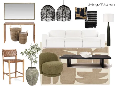 Makara Villa - Living/kitchen Interior Design Mood Board by Dewi Johnson on Style Sourcebook