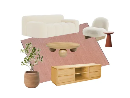 LOWER LIVING Interior Design Mood Board by GCS Interiors