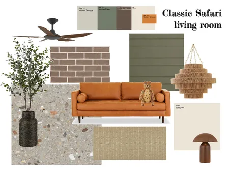 classic safari Interior Design Mood Board by Tommy