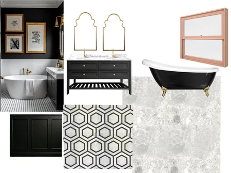 Ensuite version 2 Interior Design Mood Board by Wardle & Peacock