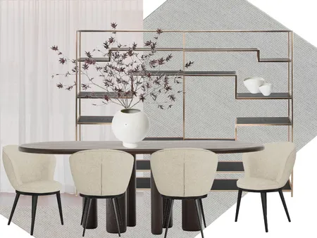 1 hopetoun way, new farm -  dining dark option Interior Design Mood Board by tlaws