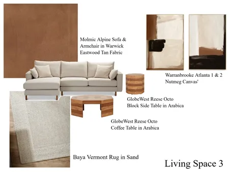 Brent & Kara Living Space 3 Interior Design Mood Board by Jayda-MYHAH