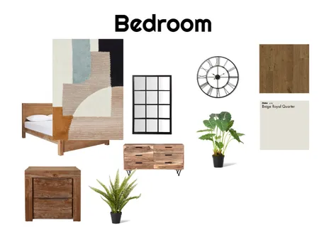 Assignment 4 - Bedroom Interior Design Mood Board by annickpaul358@gmail.com