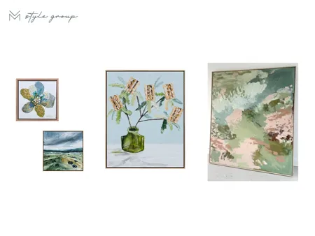 Hallway Artwork Interior Design Mood Board by The VM Style Group on Style Sourcebook