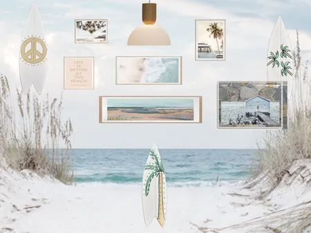 life is better at the beach real  beach  back round Interior Design Mood Board by My_Nataliya