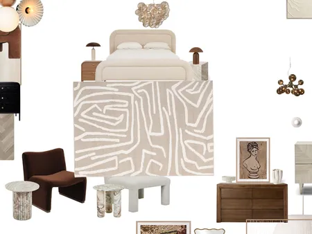 Bedroom Interior Design Mood Board by vaidachod@gmail.com