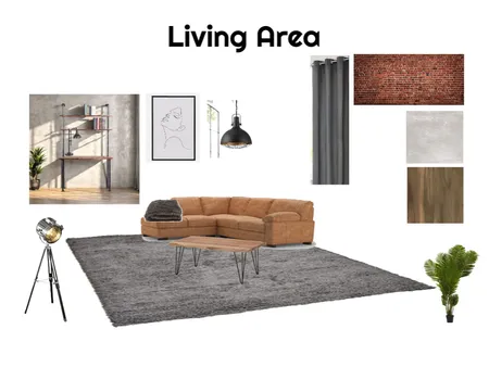 Living Area - Moodboard Interior Design Mood Board by annickpaul358@gmail.com