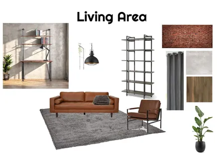 Living Area - Moodboard Interior Design Mood Board by annickpaul358@gmail.com