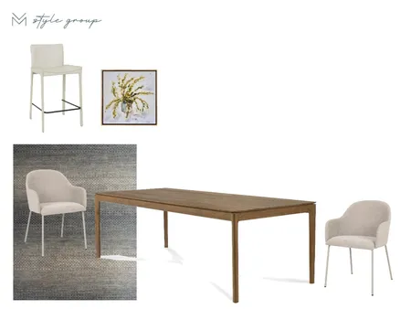 Dining Area - Option 2 Interior Design Mood Board by The VM Style Group on Style Sourcebook