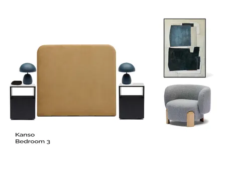 Kanso Bedroom 3 Interior Design Mood Board by jane@horgans.com.au