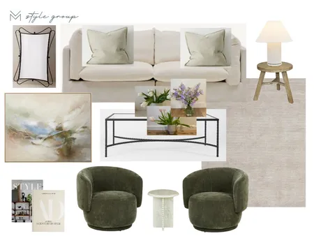 Formal lounge - Option 2 Interior Design Mood Board by The VM Style Group on Style Sourcebook
