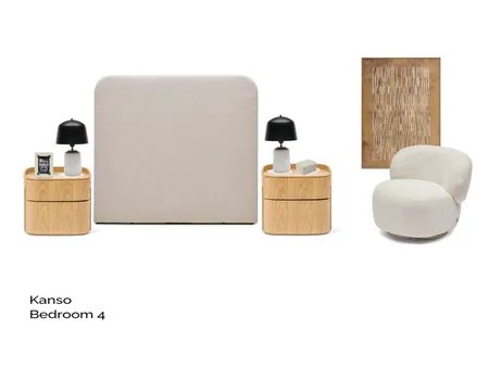 Kanso Bedroom 4 Interior Design Mood Board by jane@horgans.com.au
