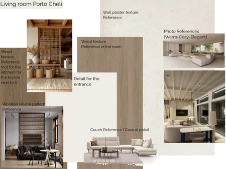 ΠΟΡΤΟ ΧΕΛΙ living room Interior Design Mood Board by Feniakravariti