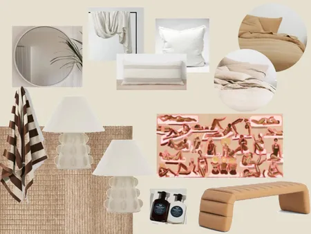 Master Bedroom Interior Design Mood Board by Bianco Studio