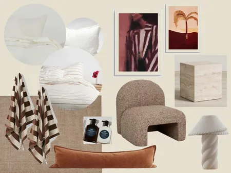 Bed 3 Interior Design Mood Board by Bianco Studio