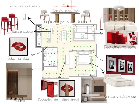 diplomski Interior Design Mood Board by katarina.fenje