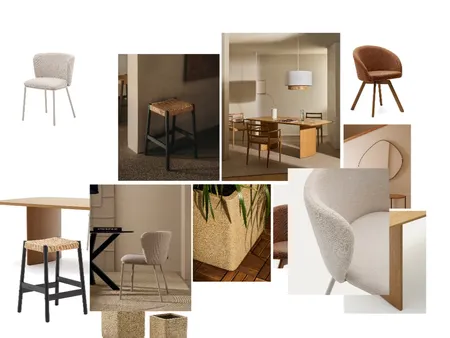 Dining Room + Kitchen Interior Design Mood Board by Studio Thicia Luiza on Style Sourcebook
