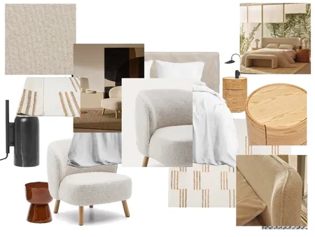 Master Bedroom Interior Design Mood Board by Studio Thicia Luiza