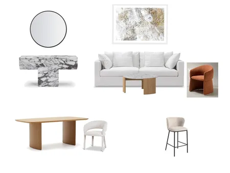 AMAYA - Sales Suite Living B Interior Design Mood Board by Bronwynblue