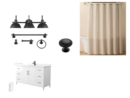Bathrooms Bismark Interior Design Mood Board by maru.rodz11