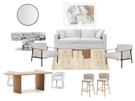 AMAYA - Sales Suite Living B Interior Design Mood Board by Bronwynblue