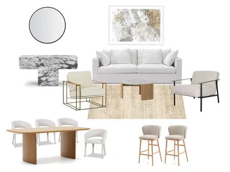 AMAYA - Sales Suite Living B Interior Design Mood Board by Bronwynblue