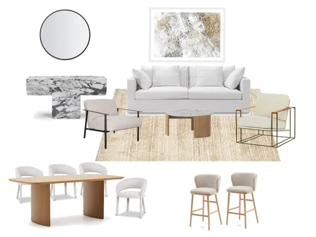 AMAYA - Sales Suite Living B Interior Design Mood Board by Bronwynblue