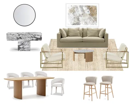 AMAYA - Sales Suite Living B Interior Design Mood Board by Bronwynblue