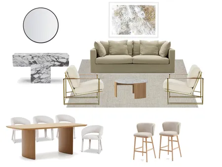 AMAYA - Sales Suite Living C Interior Design Mood Board by Bronwynblue