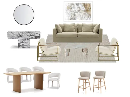 AMAYA - Sales Suite Living D Interior Design Mood Board by Bronwynblue