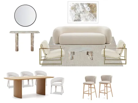 AMAYA - Sales Suite Living F Interior Design Mood Board by Bronwynblue