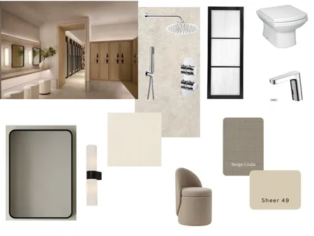 RGC Lower Floor Womens Toilets/Showers Modern Interior Design Mood Board by HelenOg73 on Style Sourcebook