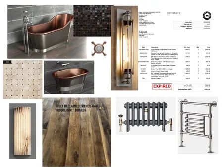 Loft 1 Interior Design Mood Board by Kitty2025