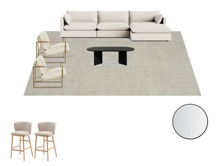 Phil Eastbourne LIving Interior Design Mood Board by Bronwynblue