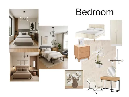bedroom adel Interior Design Mood Board by cheetho