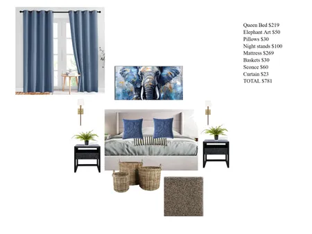 Bedroom 2 Interior Design Mood Board by Opulent Homes