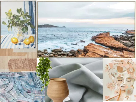 לוח השראה Interior Design Mood Board by noyelias