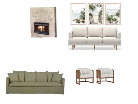 Dearnah Main Living Area Interior Design Mood Board by Loom+Tusk Interiors