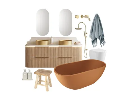 bathroom Interior Design Mood Board by Claudialee00
