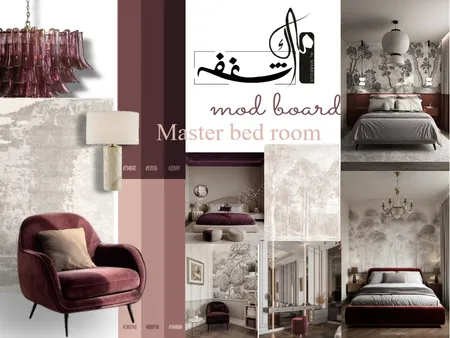 غرفة الارئسيه Interior Design Mood Board by saja salem