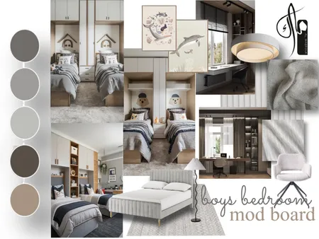 غرفة نوم الاولاد Interior Design Mood Board by saja salem on Style Sourcebook