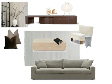 Living Room Interior Design Mood Board by KB92