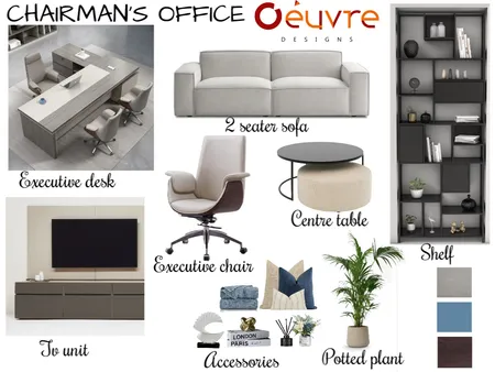 chairmans office Interior Design Mood Board by kehindeh052@gmail.com